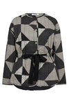 Co'couture W Patchie Quilt Jacket Ink str. xl NY