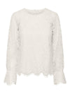 YAS PERLA LS LACE TOP